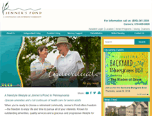 Tablet Screenshot of jennerspond.org